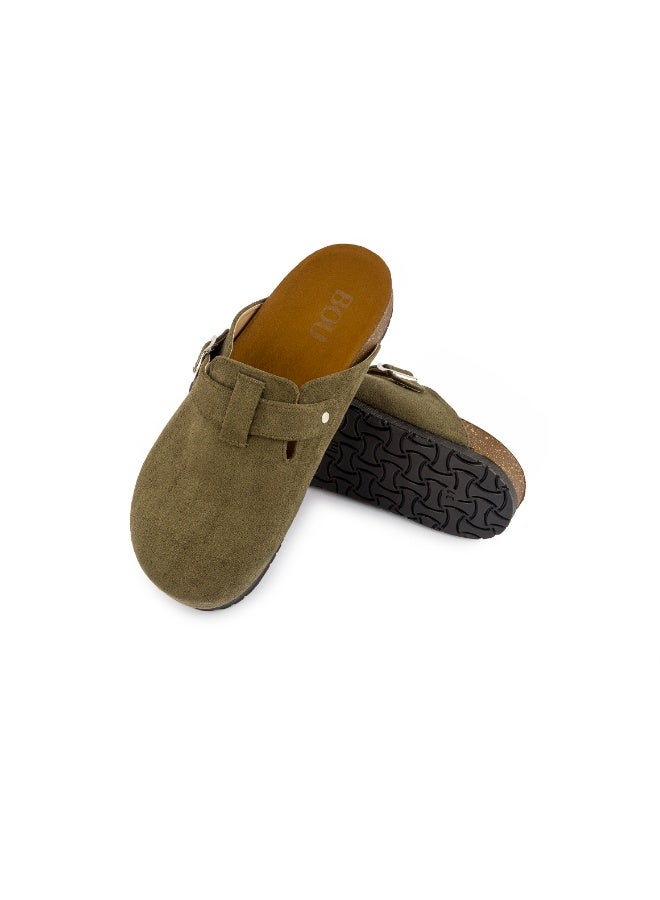 BOU Clogs - Dark Olive Tapue - Image 4